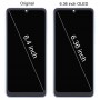 Do Samsung Galaxy A33 5G SM-A336 6,36 cala OLED Digitizer ekranu LCD Pełny montaż z ramką (niebieski)