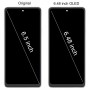 Para Samsung Galaxy A53 5G SM-A536 Montaje completo del digitalizador de pantalla LCD OLED de 6,48 pulgadas con marco (blanco)
