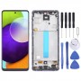 Samsung Galaxy A52 4G SM-A525 6.43インチ OLED LCD スクリーンデジタイザー フルアセンブリ フレーム付き (パープル)