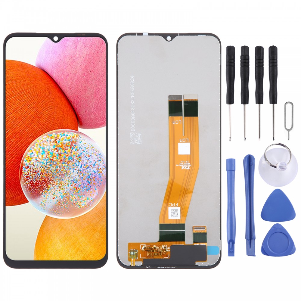 Originální LCD obrazovka pro Samsung Galaxy A14 SM-A145F s kompletní sestavou digitizéru
