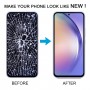 Pro Samsung Galaxy A54 SM-A546B Originální kompletní sestava digitizéru LCD obrazovky s rámečkem