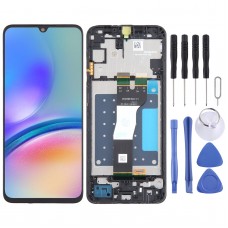 Samsung Galaxy A05s SM-A057F originaal LCD-ekraaniga digiteerija jaoks, täielik koost koos raamiga