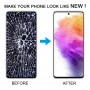 Do Samsung Galaxy A73 5G SM-A736B OLED Digitizer ekranu LCD Pełny montaż z ramą