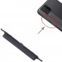 Per Samsung Galaxy A12 Nacho SM-A127 10 pezzi Pulsante di accensione + Pulsante di controllo volume (Nero)