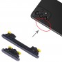 Pro Samsung Galaxy A73 5G SM-A736 10ks tlačítko napájení + tlačítko ovládání hlasitosti (černé)