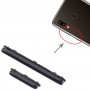 עבור Samsung Galaxy A30 SM-A305 10 יחידות לחצן הפעלה + לחצן בקרת עוצמת הקול (שחור)