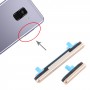 Do Samsung Galaxy A8+ 2018 SM-A730 10 szt. Przycisk zasilania + przycisk regulacji głośności (złoto)