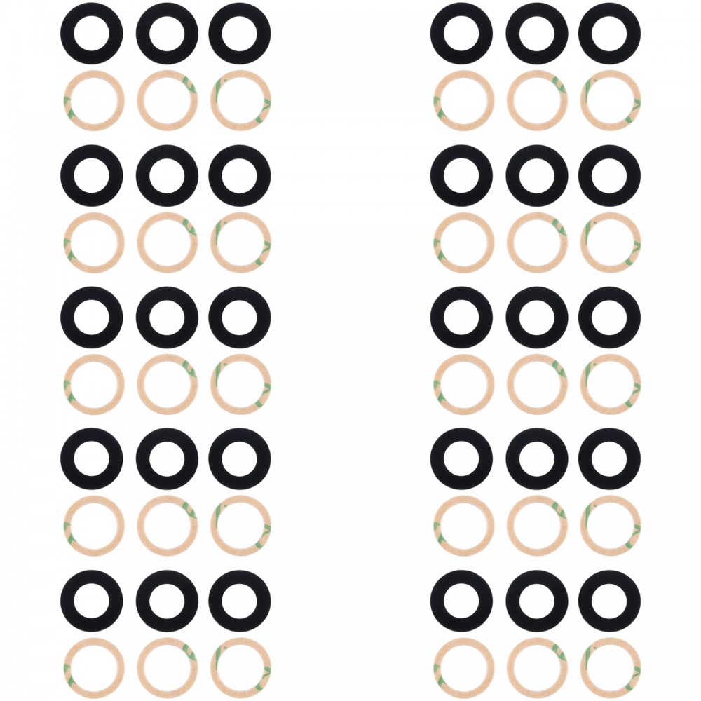 Pro Samsung Galaxy A54 SM-A546B 10set objektiv zadního fotoaparátu