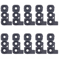 For Samsung Galaxy A24 4G SM-A245F 10pcs Original Rear Camera Lens Cover(Black)