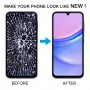 For Samsung Galaxy A15 5G SM-A156B 6.43inch OLED LCD Screen Digitizer Full Assembly with Frame