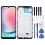 För Samsung Galaxy A24 SM-A245F 6,36 tum OLED LCD-skärm Digitizer Full montering med ram