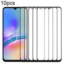 Lentille extérieure en verre pour écran avant, 10 pièces, pour Samsung Galaxy A05s SM-A057F, avec adhésif OCA optiquement transparent