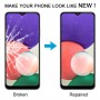 Samsung Galaxy A22 5G SM-A226B 10 個フロントスクリーンアウターガラスレンズ OCA 光学的に透明な接着剤付き