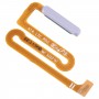 Para Samsung Galaxy A14 SM-A145F Cable flexible con sensor de huellas dactilares original (plateado)