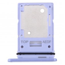 For Samsung Galaxy A54 SM-A546 Original SIM Card Tray + Micro SD Card Tray (Purple)