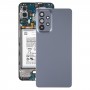 Do Samsung Galaxy A73 5G SM-A736B Oryginalna tylna pokrywa baterii z osłoną obiektywu aparatu (czarna)
