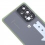 Do Samsung Galaxy A73 5G SM-A736B Oryginalna tylna pokrywa baterii z osłoną obiektywu aparatu (czarna)