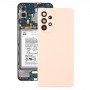适用于三星 Galaxy A33 5G SM-A336B 原装电池后盖 带相机镜头盖 (粉色)