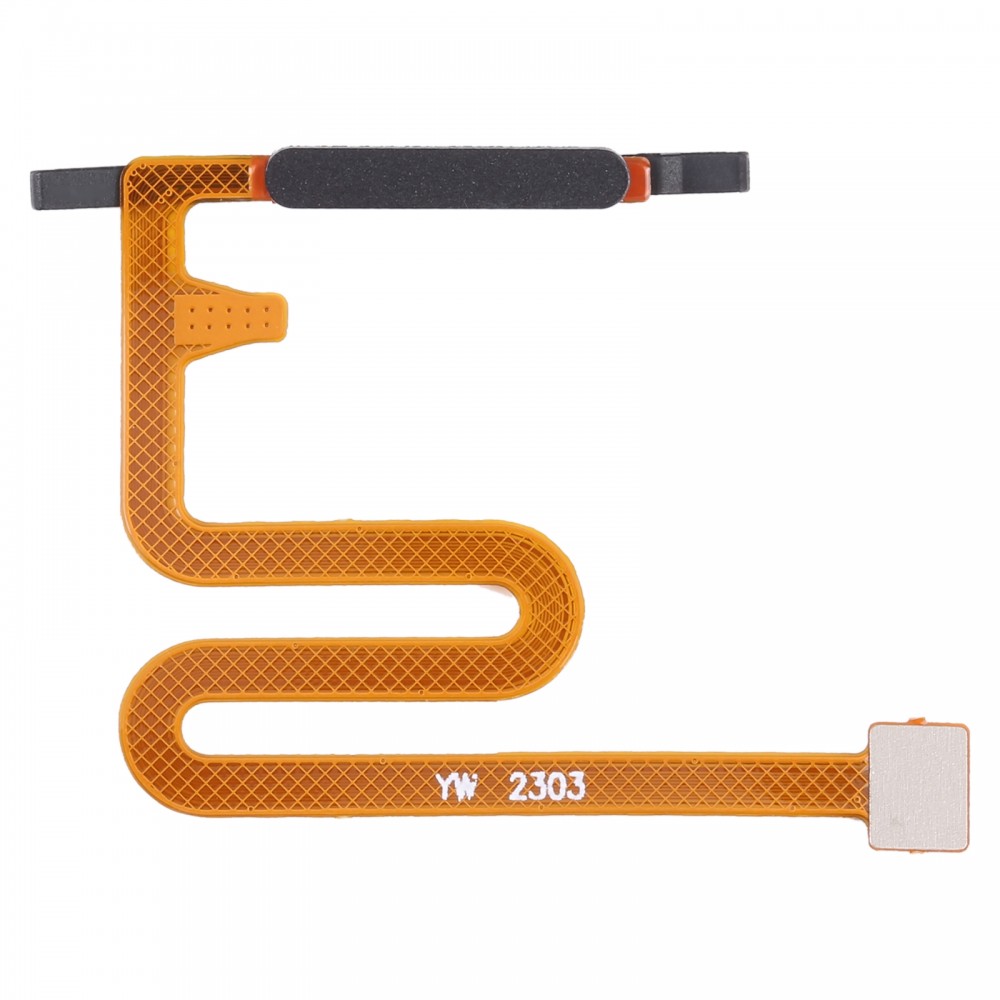 Para Samsung Galaxy A14 SM-A145P Cable flexible con sensor de huellas dactilares original (negro)