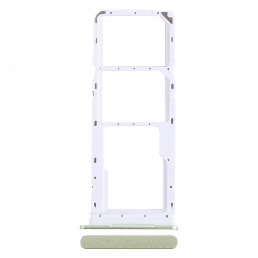 Para Samsung Galaxy A05 SM-A055 SIM original + Bandeja de tarjeta SIM + Bandeja de tarjeta Micro SD (Verde)