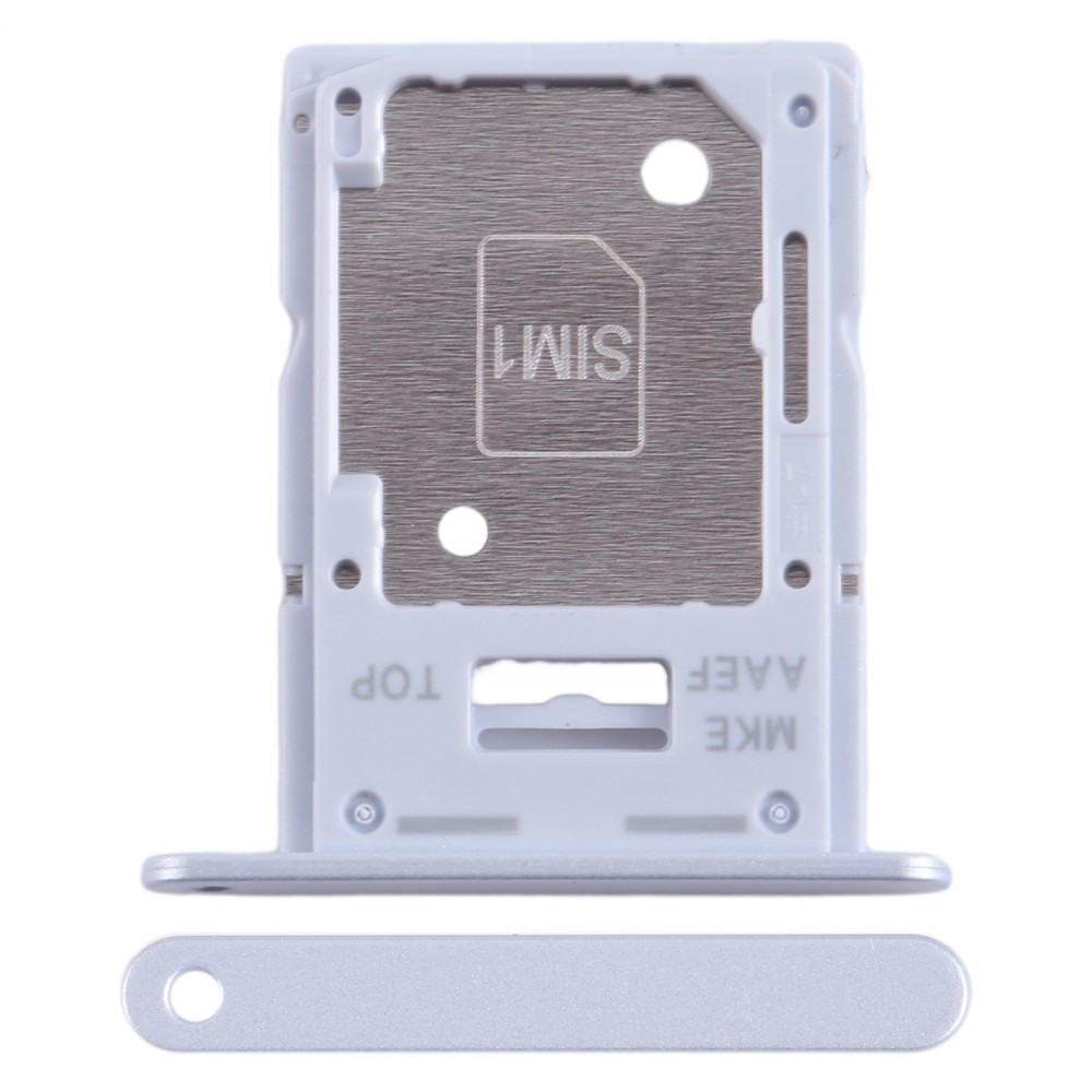 Para Samsung Galaxy A15 5G SM-A156B Bandeja para tarjeta SIM + SIM / Micro SD (púrpura)