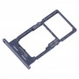 For Samsung Galaxy A25 5G SM-A256B Original SIM Card Tray + SIM Card Tray / Micro SD Card Tray (Black)