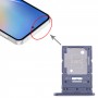 Pro Samsung Galaxy A35 SM-A356B Originální přihrádka na SIM kartu + přihrádka na SIM / Micro SD kartu (černá)