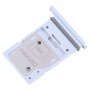 Do Samsung Galaxy A35 SM-A356B Oryginalna tacka na kartę SIM + taca na kartę SIM / Micro SD (srebrna)