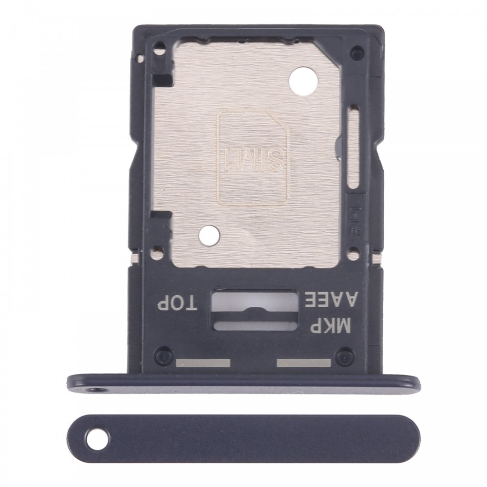 Samsung Galaxy A15 4G SM-A155F オリジナル SIM カードトレイ + SIM / マイクロ SD カードトレイ (ブラック)