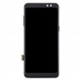 Per Samsung Galaxy A8 2018 / A5 2018 SM-A530 Digitalizzatore schermo LCD originale assemblaggio completo con cornice (nero)