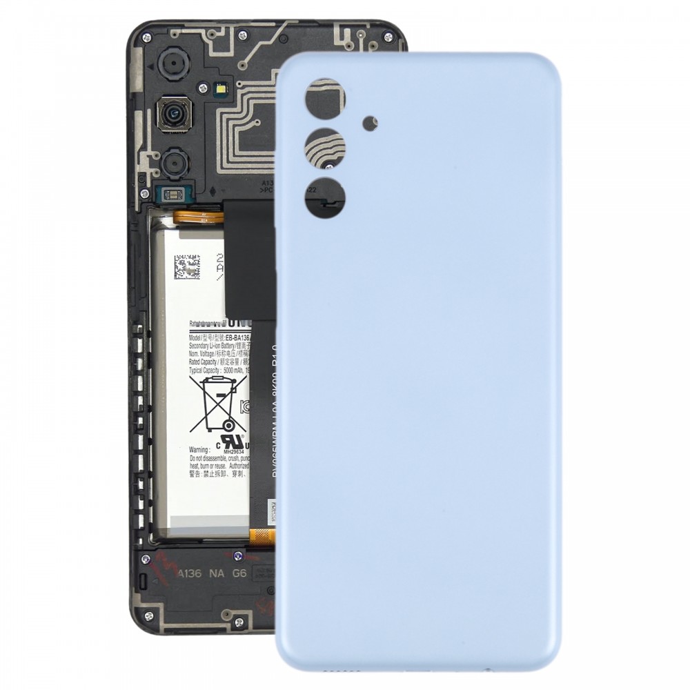 Para Samsung Galaxy A13 5G SM-A136B Tapa trasera de batería original (azul)