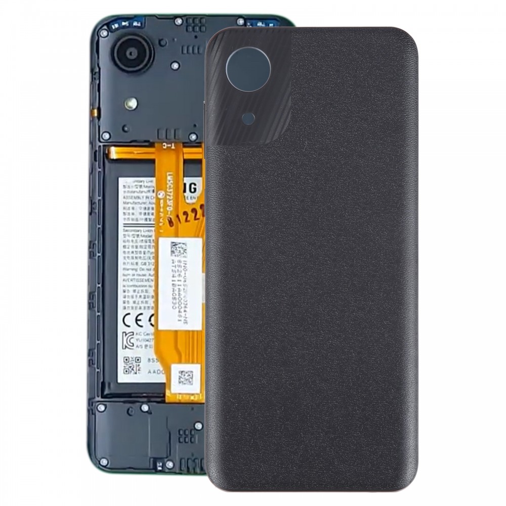 עבור Samsung Galaxy A03 Core SM-A032F כיסוי אחורי לסוללה מקורי (שחור)