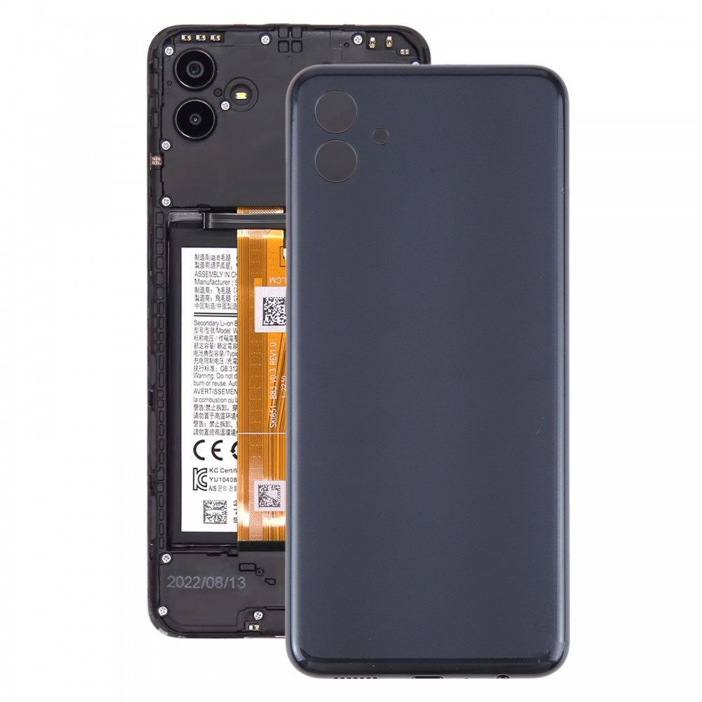 עבור Samsung Galaxy A04 SM-A045F כיסוי אחורי לסוללה מקורי (שחור)