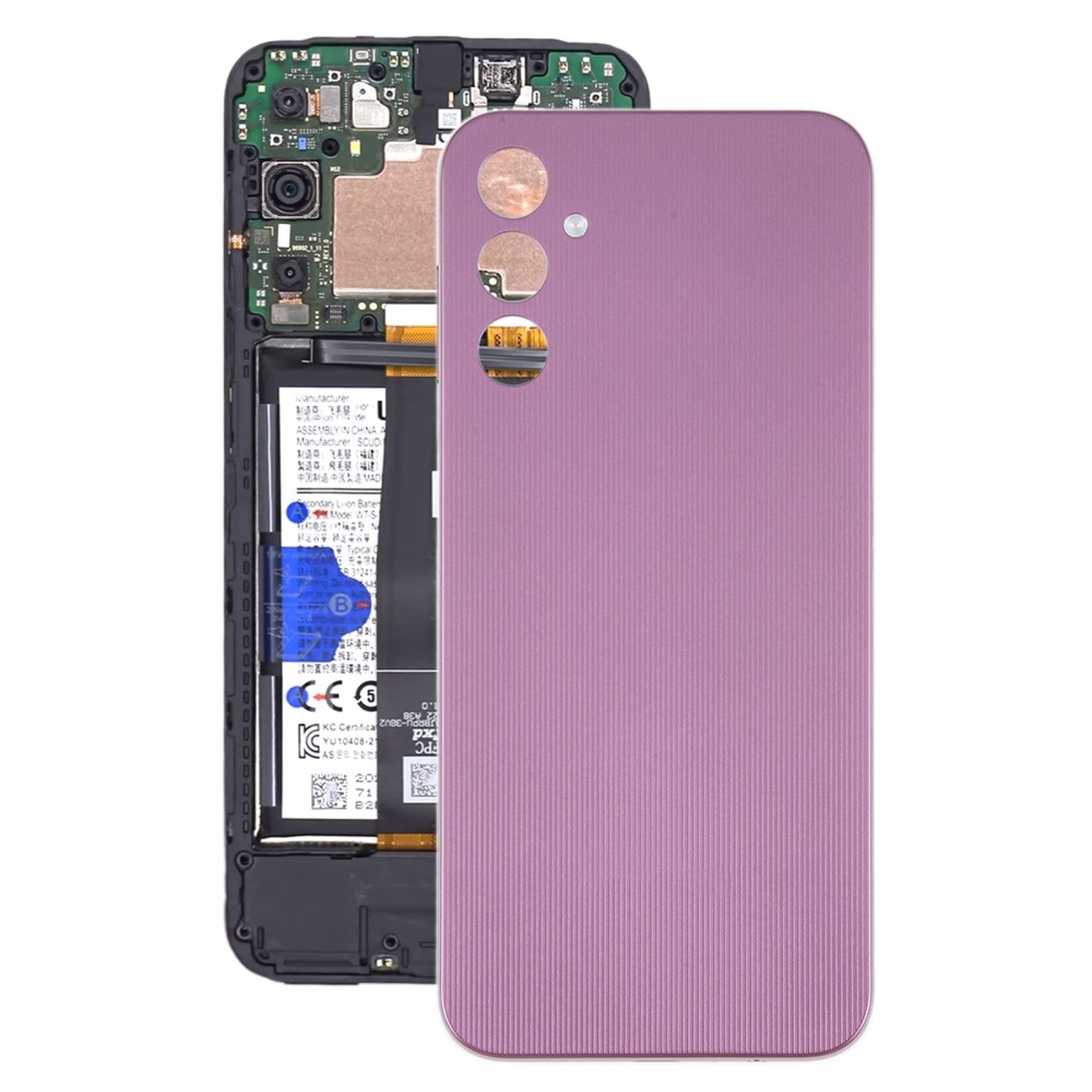 Per Samsung Galaxy A14 SM-A145F Cover posteriore batteria originale (rosso scuro)