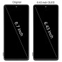 За Samsung Galaxy A71 4G SM-A715F 6,43 инча OLED LCD екран Дигитайзер Пълен монтаж с рамка (черен)