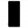 За Samsung Galaxy A71 4G SM-A715F 6,43 инча OLED LCD екран Дигитайзер Пълен монтаж с рамка (черен)