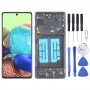 Для Samsung Galaxy A71 5G SM-A716B 6,43-дюймовий OLED РК-екран, дигітайзер, повна збірка з рамкою (чорний)