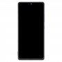 Для Samsung Galaxy A71 5G SM-A716B 6,43-дюймовий OLED РК-екран, дигітайзер, повна збірка з рамкою (чорний)