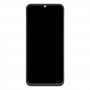 Samsung Galaxy A25 SM-A256B 6,43 hüvelykes OLED LCD képernyő digitalizálóhoz, teljes összeállítás kerettel (fekete)
