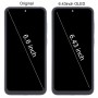 Do Samsung Galaxy A35 SM-A356B 6,43 cala OLED Digitizer ekranu LCD Pełny montaż z ramką (ciemnoniebieski)