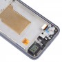 Do Samsung Galaxy A35 SM-A356B 6,43 cala OLED Digitizer ekranu LCD Pełny montaż z ramką (ciemnoniebieski)