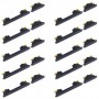 For Samsung Galaxy A54 SM-A546B 10pcs Original Power Button and Volume Control Button (Black)
