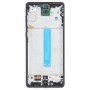 Pro Samsung Galaxy A73 SM-A736B TFT digitizér LCD obrazovky Celá sestava s rámečkem (černá)
