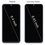 Samsung Galaxy A54 5G SM-A546 6,43 hüvelykes OLED LCD-képernyő digitalizáló teljes összeállítás kerettel (fehér)