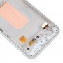 Samsung Galaxy A54 5G SM-A546 6,43 hüvelykes OLED LCD-képernyő digitalizáló teljes összeállítás kerettel (fehér)