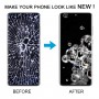 Pour Samsung Galaxy S20 Ultra 4G/5G SM-G988 6,67 pouces OLED LCD écran numériseur assemblage complet avec cadre (argent)
