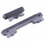 Pour Samsung Galaxy S21 FE 5G SM-G990 10 pièces bouton d'alimentation + bouton de contrôle du volume (noir)