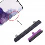 Pour Samsung Galaxy S20 SM-G980 10 pièces bouton d'alimentation + bouton de contrôle du volume (noir)