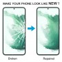 Do Samsung Galaxy S22+ SM-S906B 10 szt. Zewnętrzny szklany obiektyw przedniego ekranu z optycznie przezroczystym klejem OCA