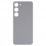 Pour Samsung Galaxy S23 SM-S911B Couvercle arrière de la batterie en verre OEM (gris)